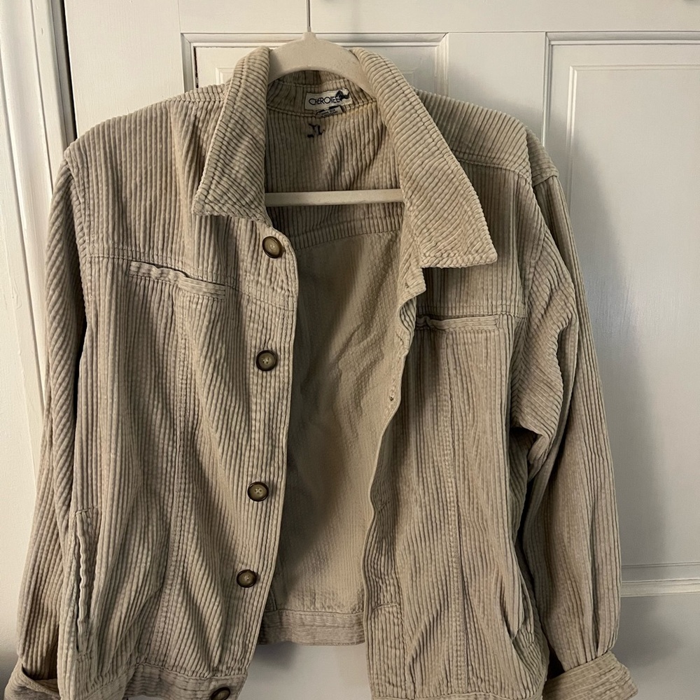 Cherokee Cream Corduroy Jacket